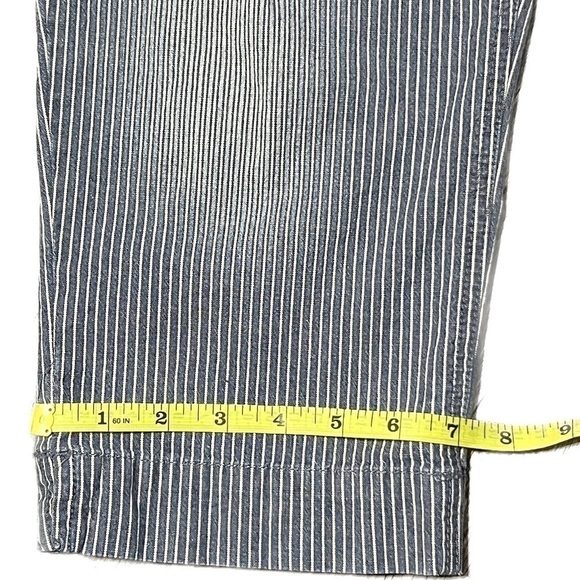 Gloria Vanderbilt Striped Denim Cropped Women’s Pants (Sz 12) - Picture 11 of 12